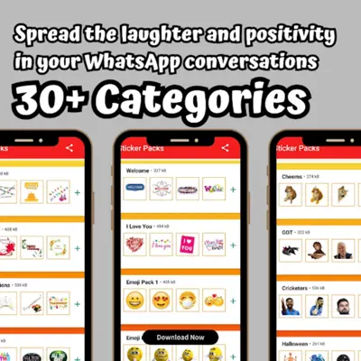 Funny WASticker Sticker Pack android App screenshot 1